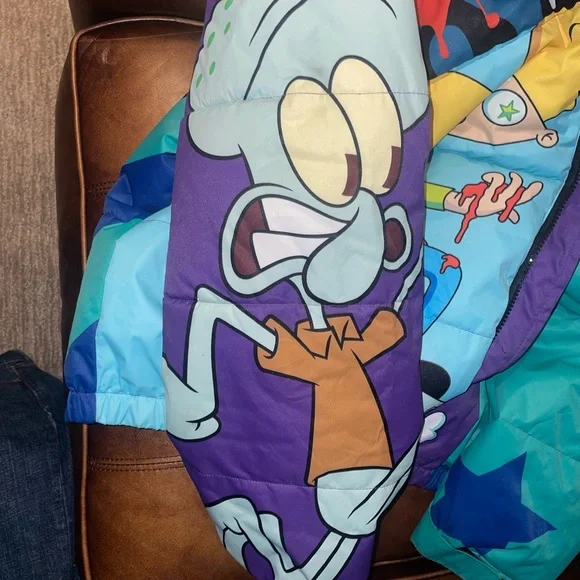 LIMITED EDITION Nickelodeon Colorful Cartoon Jacket - Picture 4 of 6